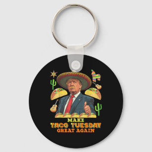 Porte-clés Taco Mardi Rendre Taco Mardi Grand Donald