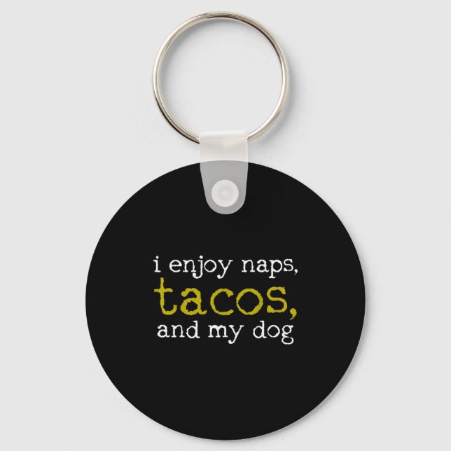 Porte-clés Taco Mexican Foodie Gift Taco Funny  (Recto)