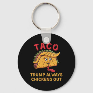 Porte-clés Taco - Trump abandonne toujours - Surnom anti-Trum