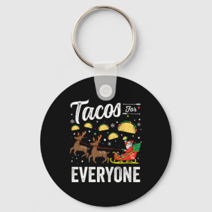 Porte-clés Tacos pour tout le monde Noël Taco drôle de Noël S