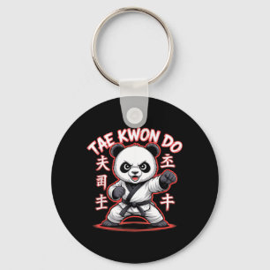 Porte-clés Taekwondo Panda - Drôle de MMA Tkd coréen