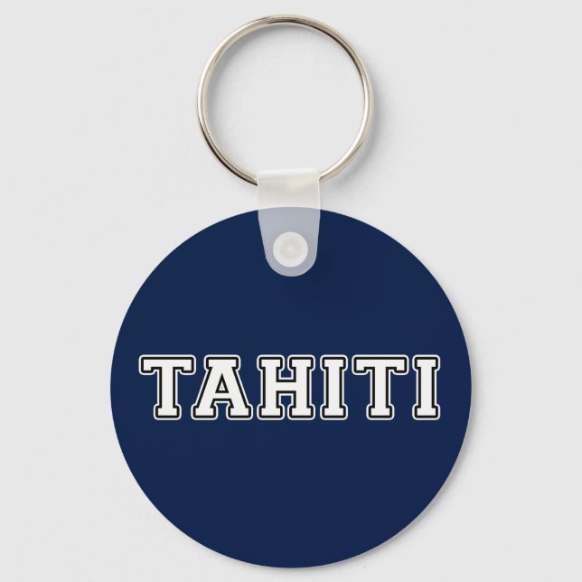 Porte-clés Tahiti (Recto)