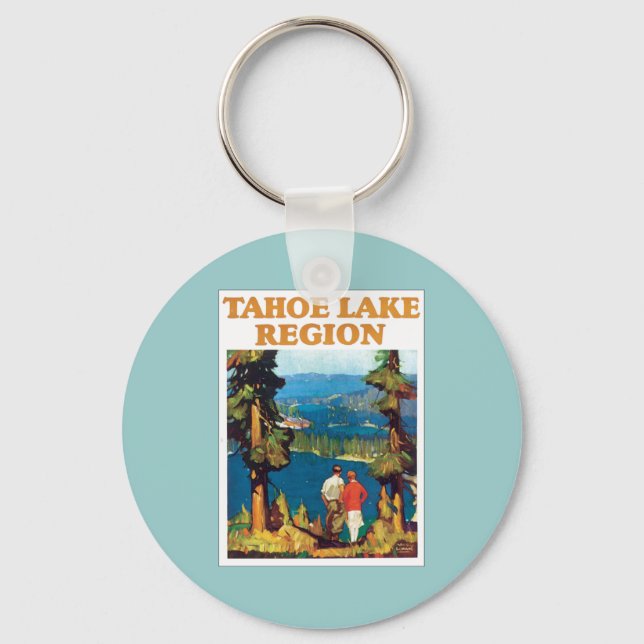 Porte-clés Tahoe Lake Region Vintage (Recto)