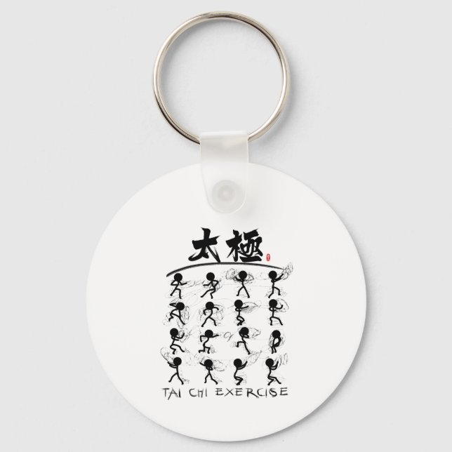 Porte-clés Tai Chi kung fu(功 夫) (Recto)