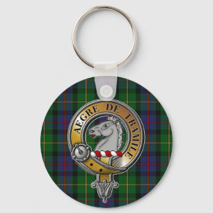Porte-clés Tait Tartan & Badge