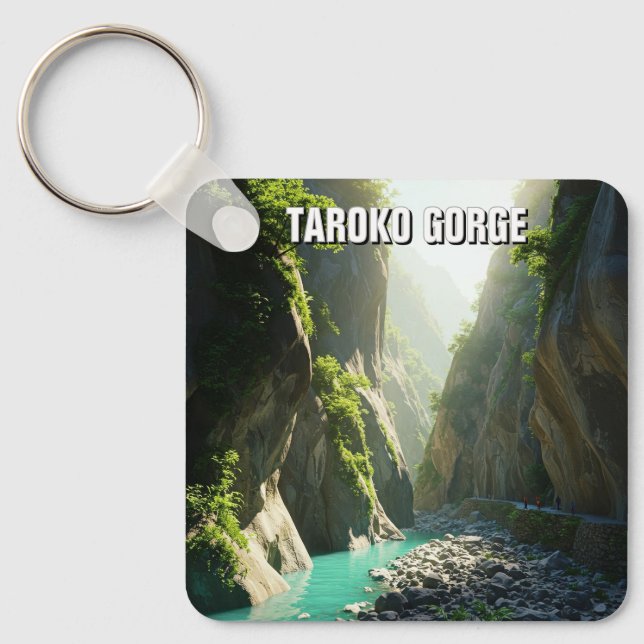 Porte-clés Taïwan Taroko Gorge Travel (Recto)