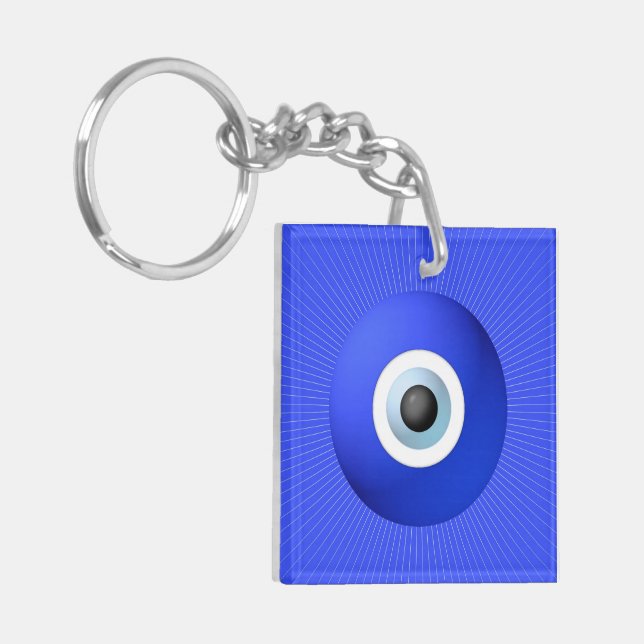 Porte-clés Talisman pour se protéger contre le mauvais œil (Devant gauche)