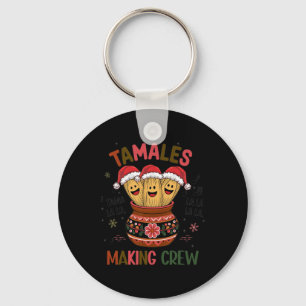 Porte-clés Tamales Faisant Crew Tamale Saison Drôle Mexicaine