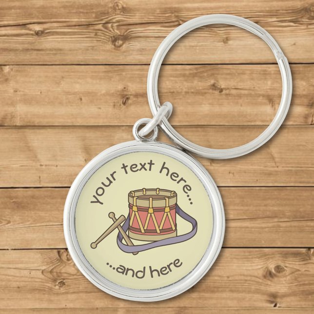 Porte-clés Tambour de jouets (Créateur téléchargé)