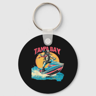 Porte-clés Tampa Bay Pirate Floride Jetski Navigation Drôle G