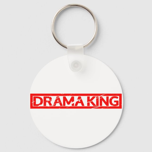 Porte-clés Tampon Drama King (Recto)