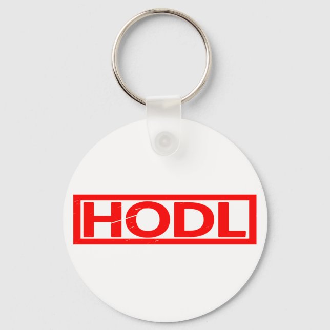 Porte-clés Tampon Hodl (Recto)