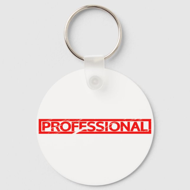 Porte-clés Tampon professionnel (Recto)