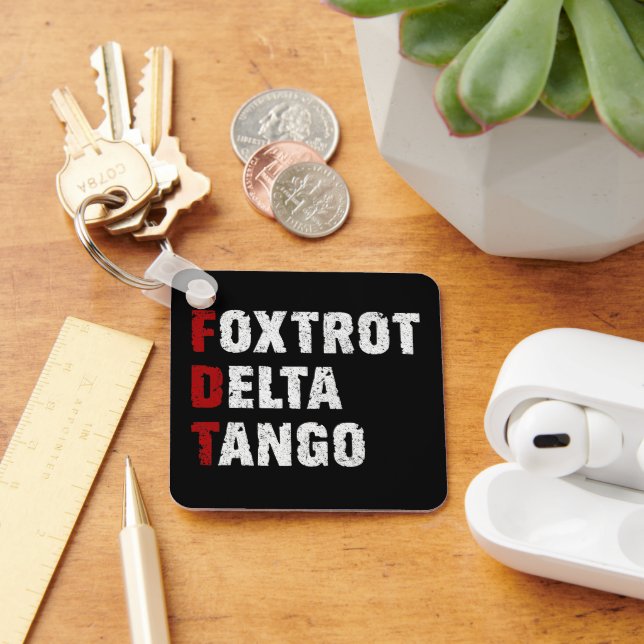 Porte-clés Tango Delta du Foxtrot (Bureau)