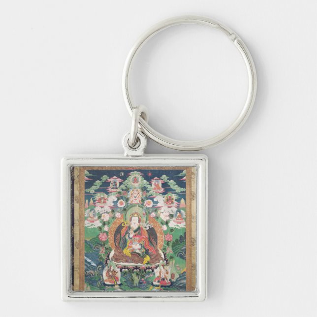 Porte-clés Tanka de Padmasambhava, ANNONCE c.749 (Devant)