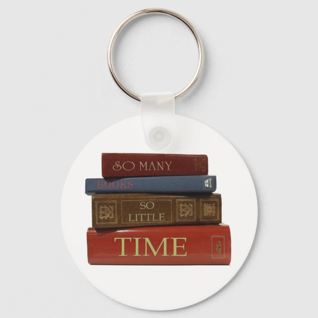 Porte-clés Tant De Livres Si Peu De Temps (Recto)