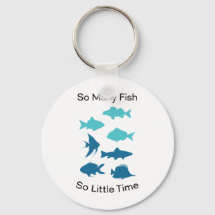 Porte-clés Tant de poissons d'eau douce