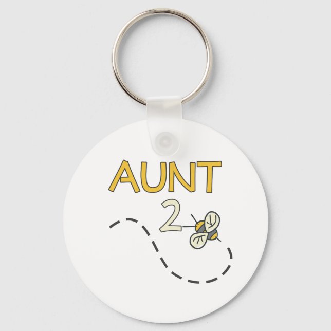 Porte-clés Tante 2 abeille (Recto)