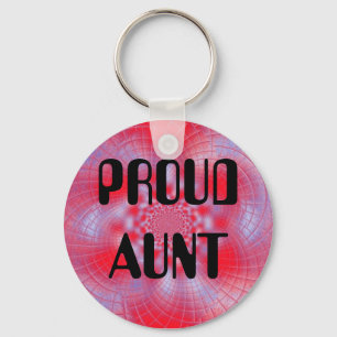 Porte-clés Tante fière Keychain