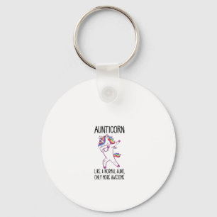 Porte-clés Tante Licorne Féminine Aunticorn Comme une Tante N
