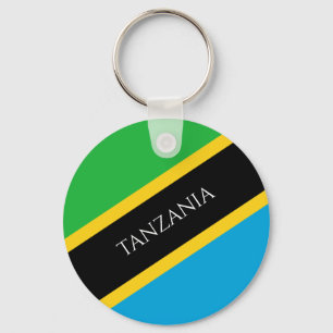 Porte-clés tanzania flag