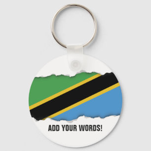 Porte-clés Tanzanian Flag