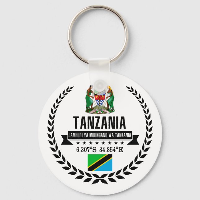 Porte-clés Tanzanie (Recto)