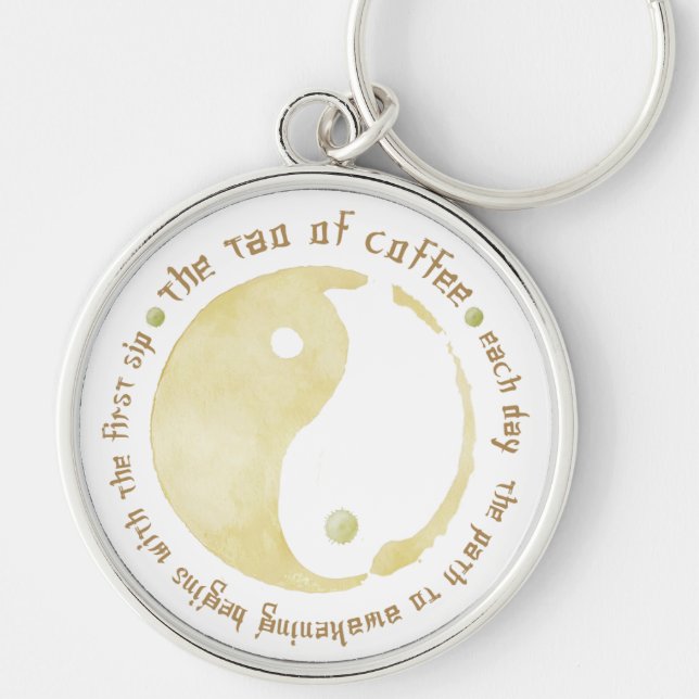 Porte-clés tao du café (Devant)