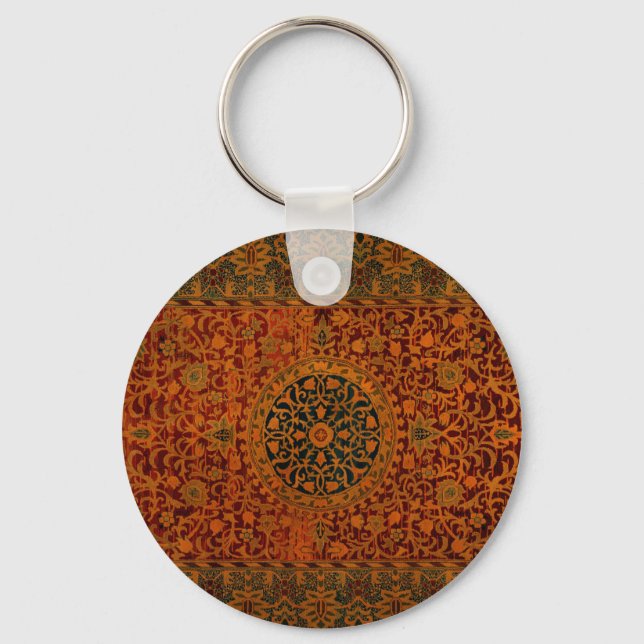 Porte-clés tapisserie de william morris tapis tapisserie oeuv (Recto)