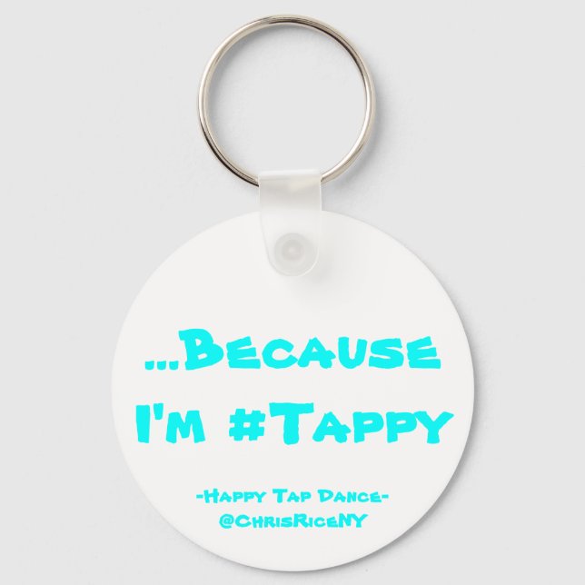 Porte-clés #Tappy Keychain! (Recto)
