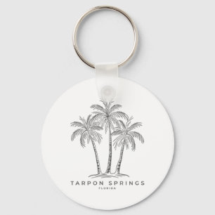 Porte-clés Tarpon Springs Floride Fl Vacances à la Plage Palm