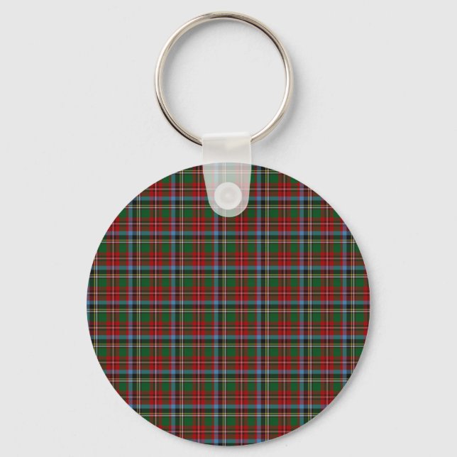 Porte-clés Tartan de l'État de Caroline du Nord (Recto)