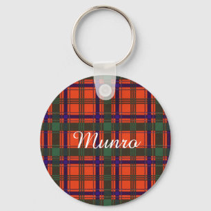 Porte-clés Tartan d'écossais de plaid de clan de Munro