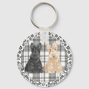 Porte-clés Tartan Scotties