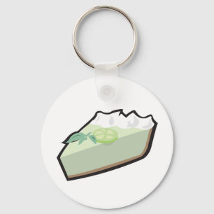 Porte-clés tarte au citron vert