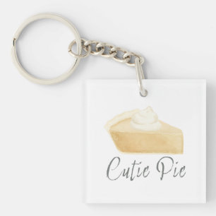 Porte-clés tarte au potiron Cutie Pie – Cadeau de 