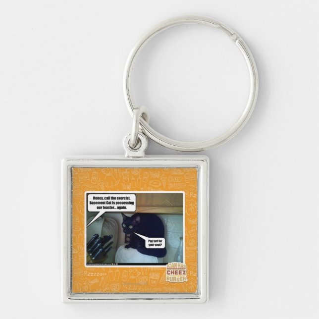 Porte-clés Tarte de bruit pour votre âme ? (Devant)