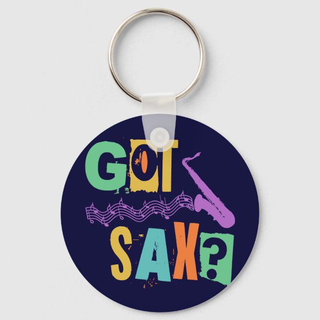 PORTE-CLÉS T'AS SAX ? (Recto)