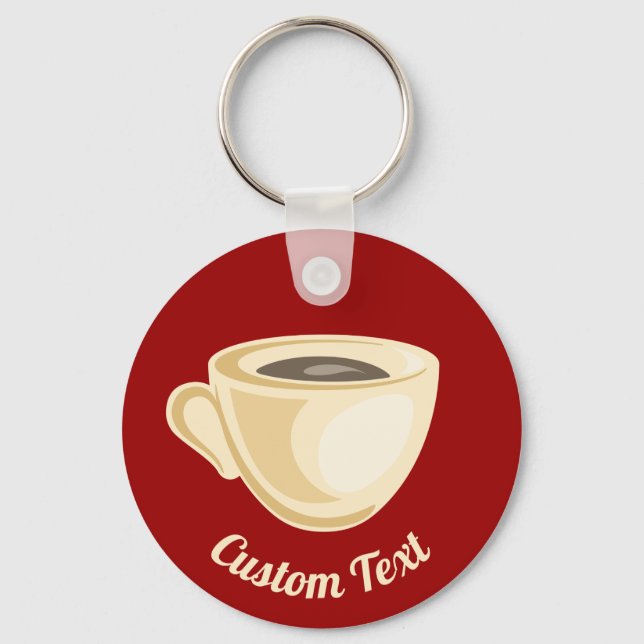 Porte-clés Tasse à Café (Recto)