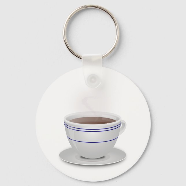 Porte-clés Tasse de café (Recto)