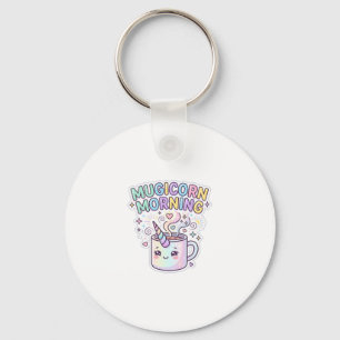 Porte-clés Tasse Licorne Mugicorn Matin Graphisme Zazzle Créa