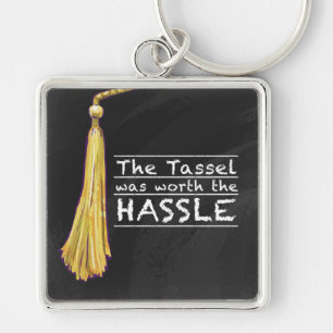 Porte-clés Tassel Hassle Silver