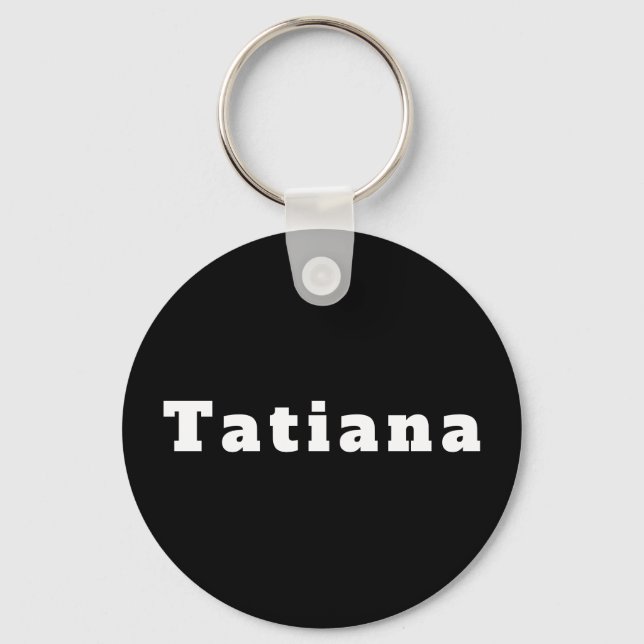Porte-clés Tatiana (Recto)