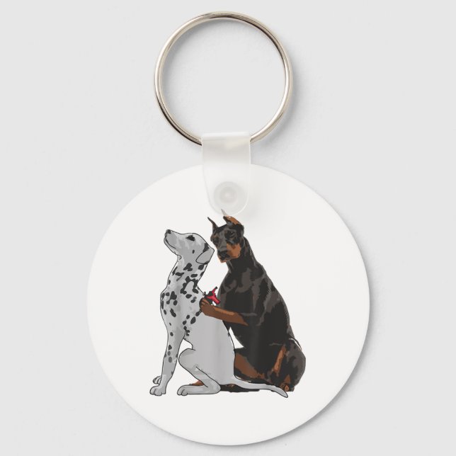 Porte-clés Tatouage Dalmatian Dog (Recto)
