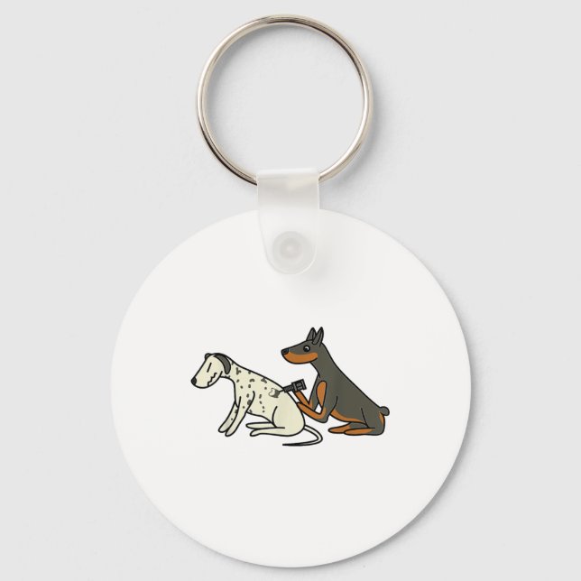 Porte-clés Tatouage Dalmatian Dog (Recto)