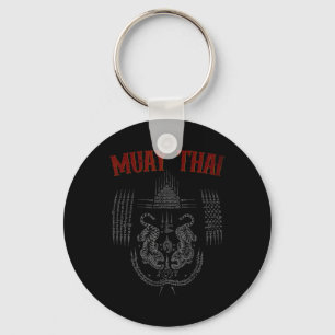 Porte-clés Tatouage de kickboxing thaïlandais Sak Yant Cultur