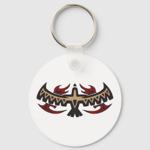 Porte-clés Tatouage Tribal Aigle Faucon