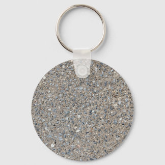 Porte-clés Taupe Concrete Cement Blue Aggregate Sidewalk