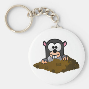 Porte Cles Dessin De Taupe Zazzle Fr