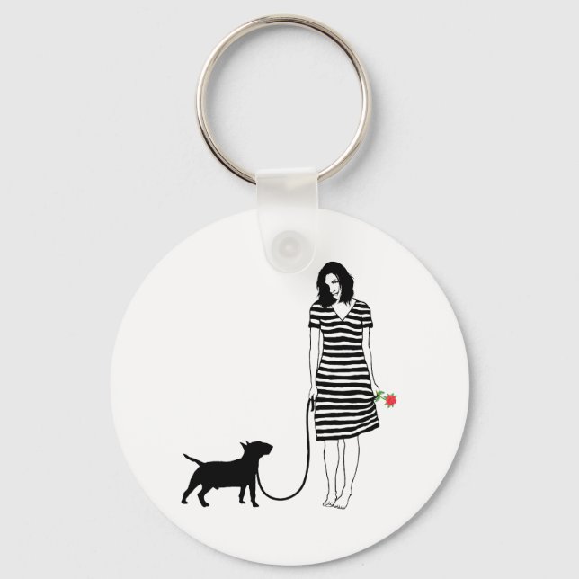 Porte-clés Taureau miniature (Recto)